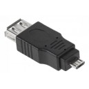 Złącze wtyk micro USB - gniazdo USB