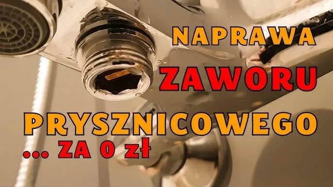 Wymiana przełącznika natrysku baterii wannowej - prosta naprawa krok po kroku