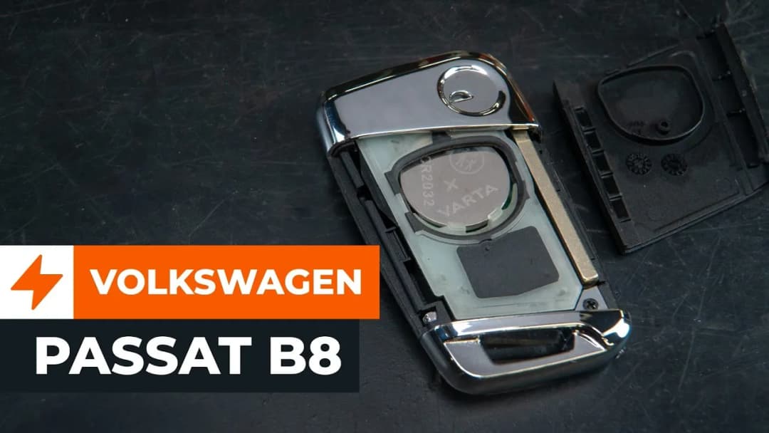 Wymiana baterii w kluczyku passat b8 - proste kroki, uniknij problemów