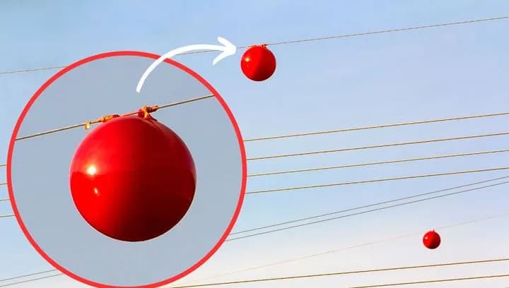 Po co kule na kablach wysokiego napięcia? Klucz do bezpieczeństwa lotniczego