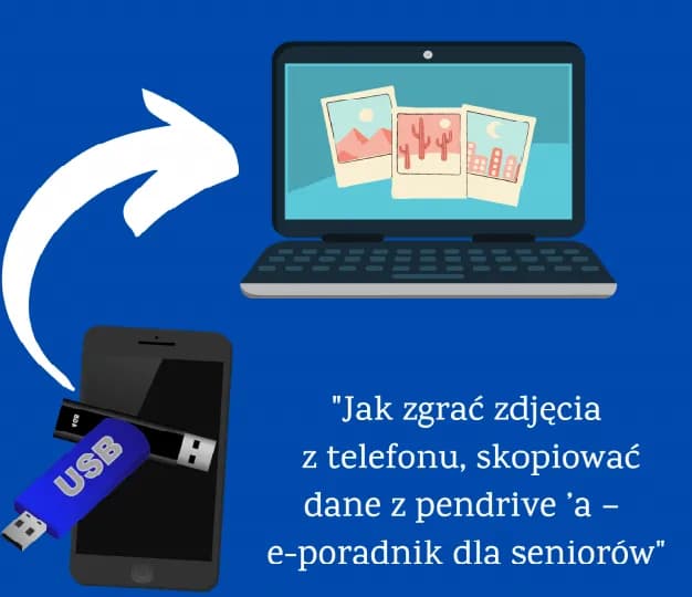 Jak zgrać zdjęcia z telefonu na pendrive bez problemów i stresu